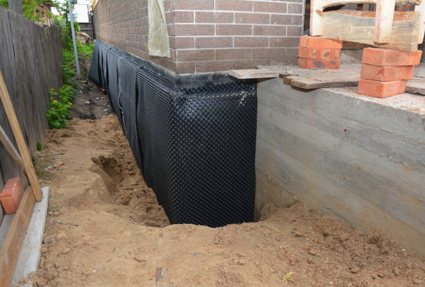 SJ Waterproofing Pros technician performing targeted Foundation Crack Repair assessment in Whitehouse Station, NJ